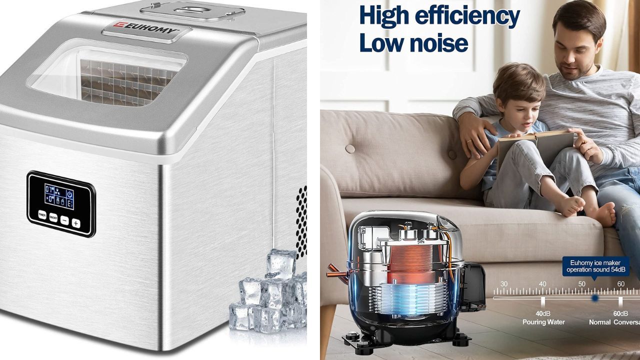 Get A Good Portable Ice Maker For Home And Office- Euhomy Ice Maker!