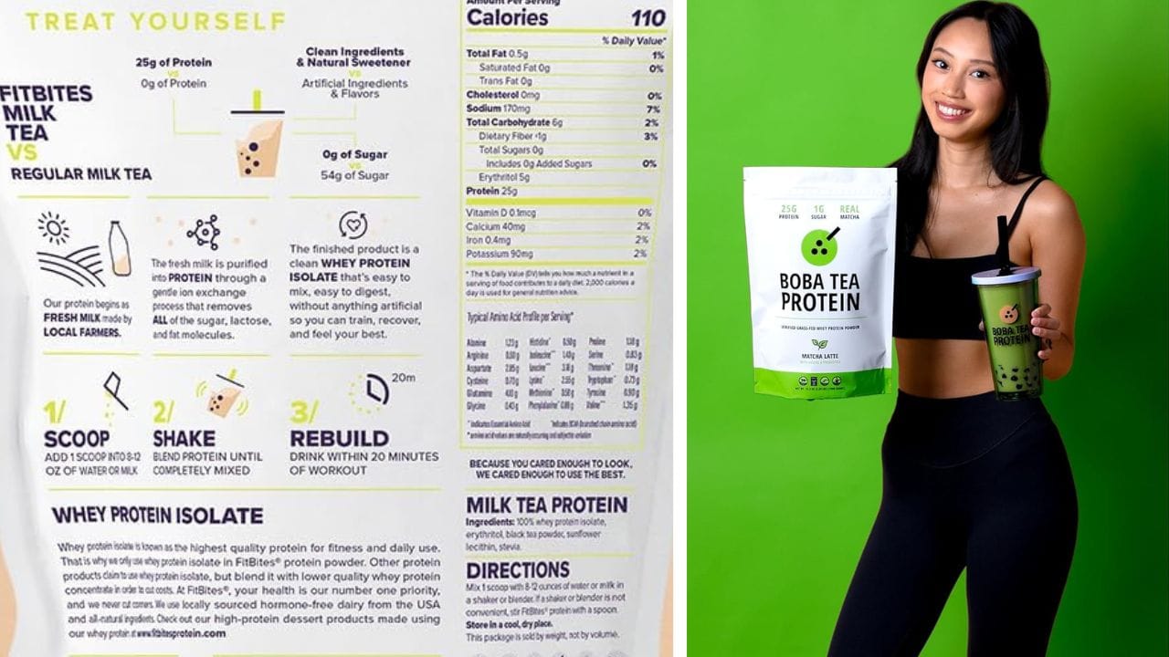 Using Boba Tea Protein To Get The Ultimate Fusion Of Flavor And Fitness Is A Breeze!