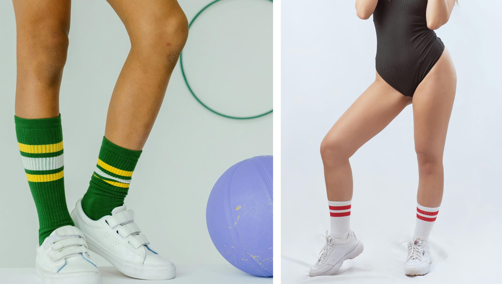 Pilates socks are versatile, perfect for wearing alone or with shoes.