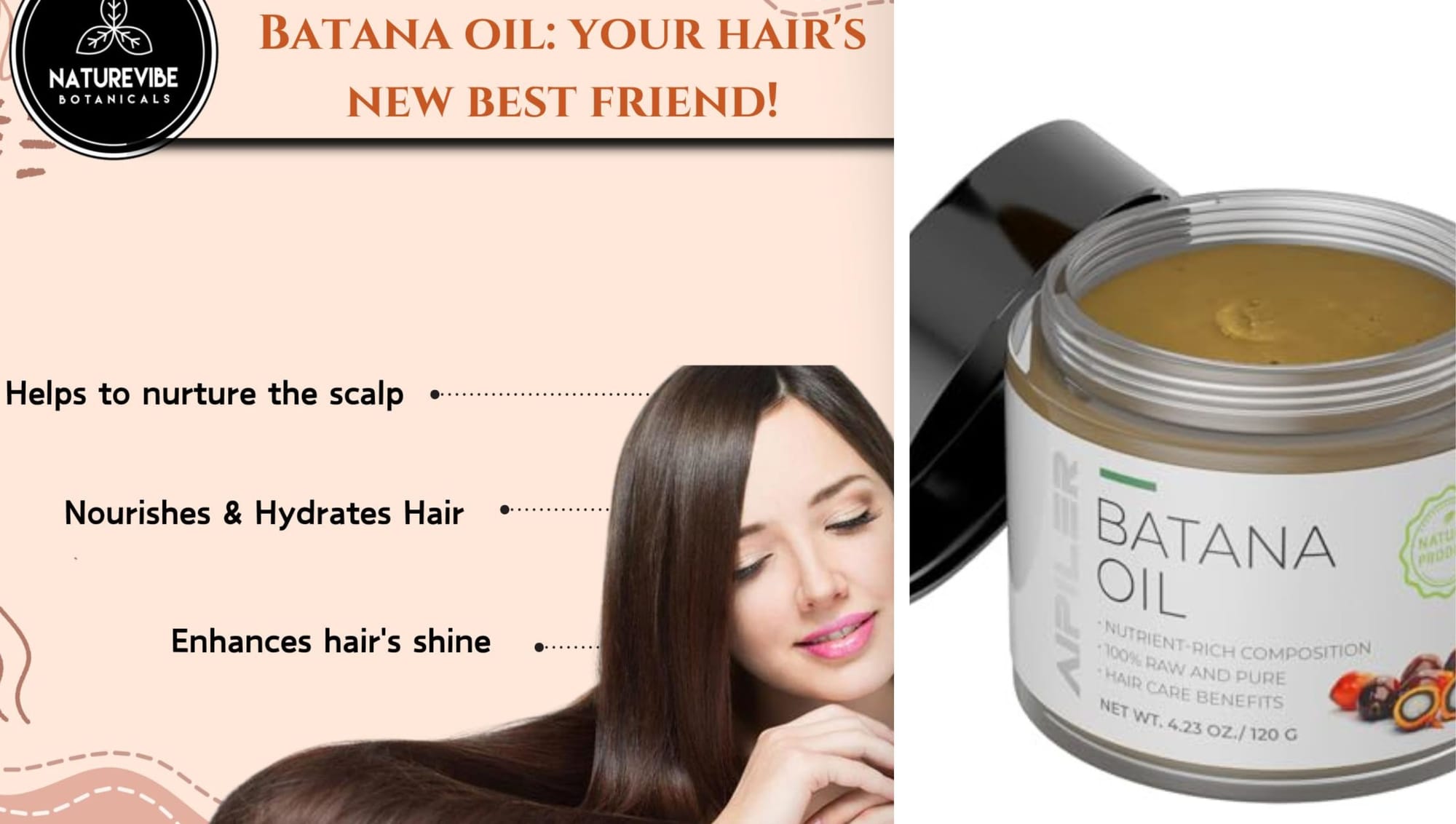 Yes, you can leave Batana oil in your hair all day!