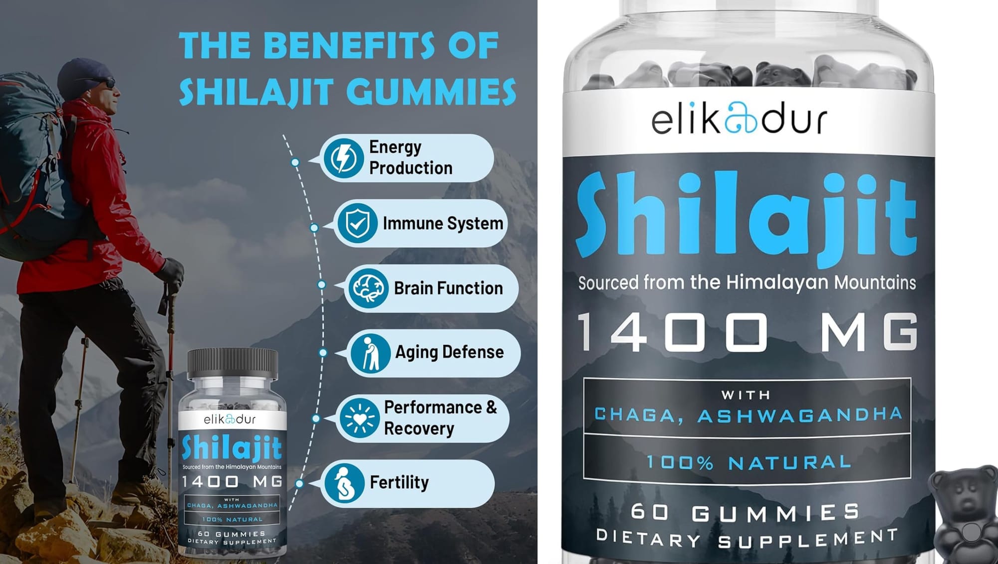 Shilajit gummies offer a range of powerful benefits for your overall health and well-being. 