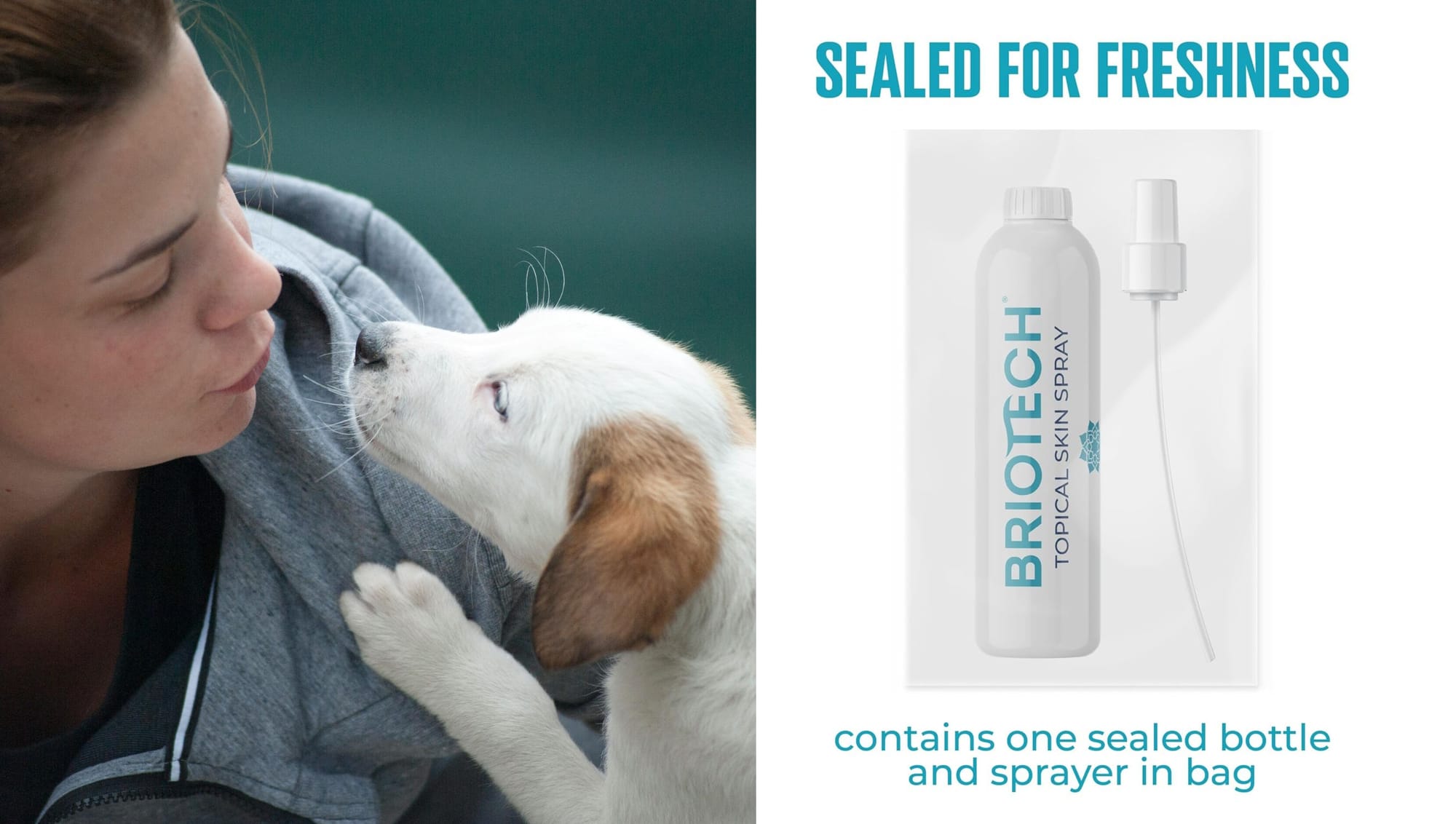 Keep your skincare pet-friendly with Hypochlorous Acid Spray, a safe and gentle solution for all!