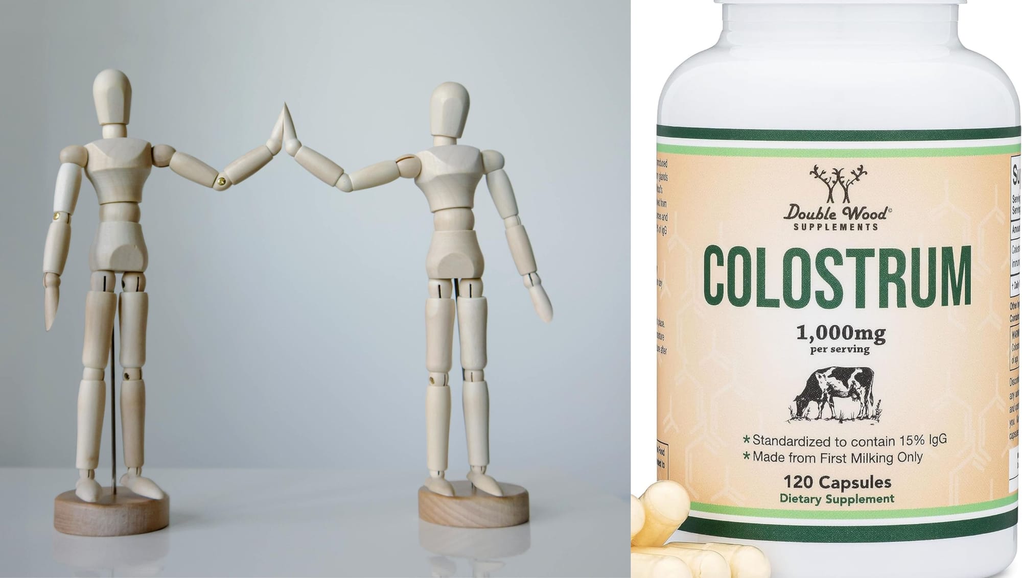 Colostrum supplements are gentle on the body, offering natural support with minimal side effects.