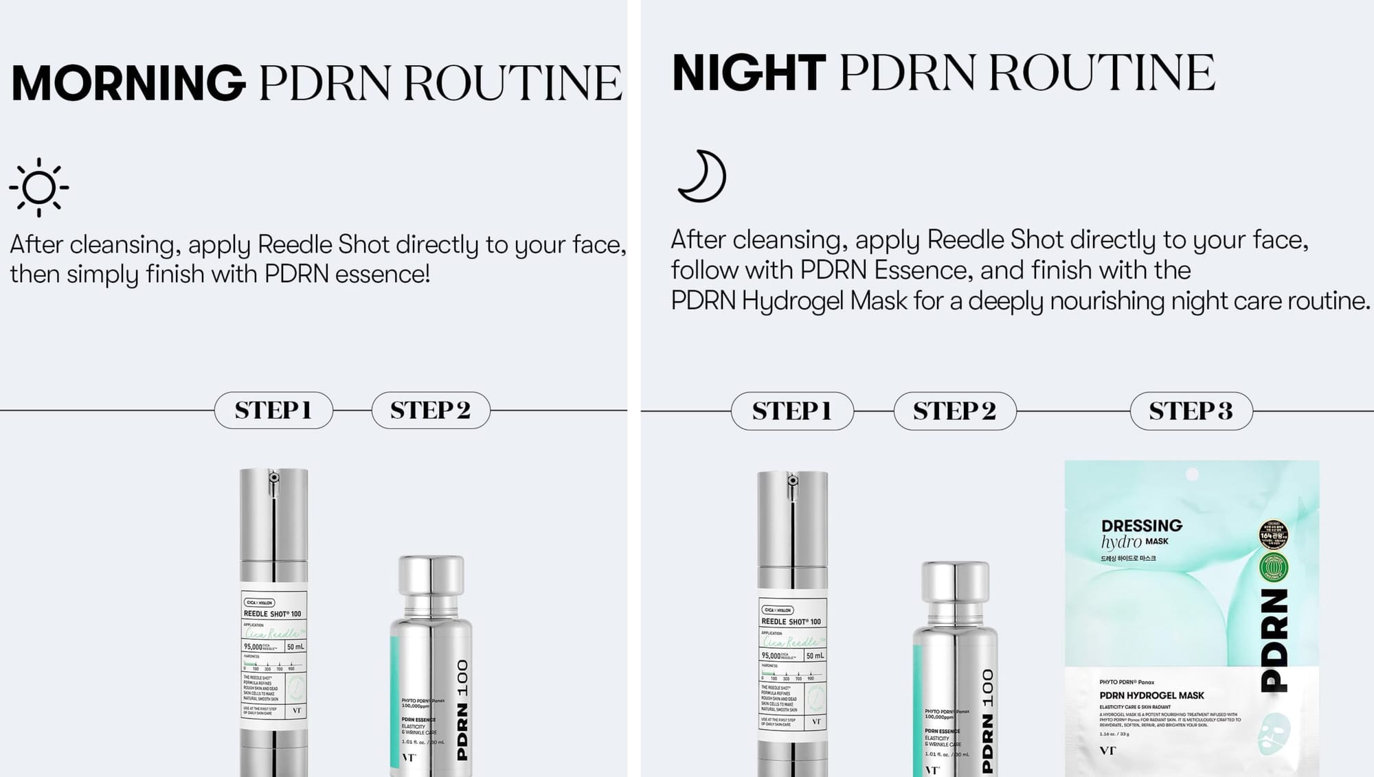 Effortless care with PDRN Serum—apply and glow.