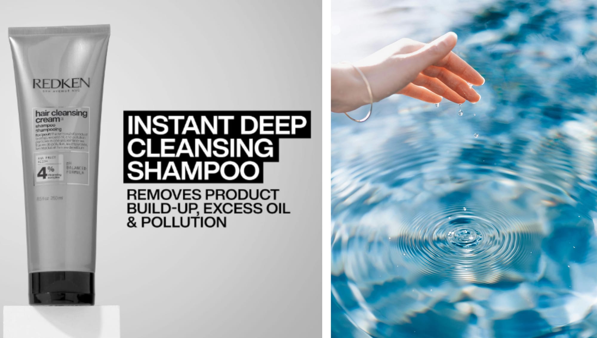 Tackle hard water buildup with ease using metal detox shampoo.