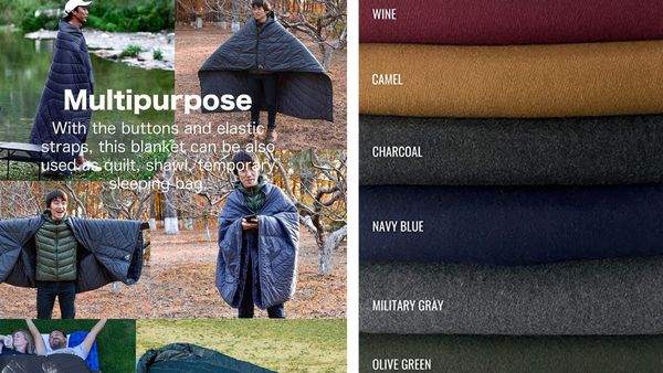 Camping Blankets That'll Make You Never Want to Leave the Great Outdoors!