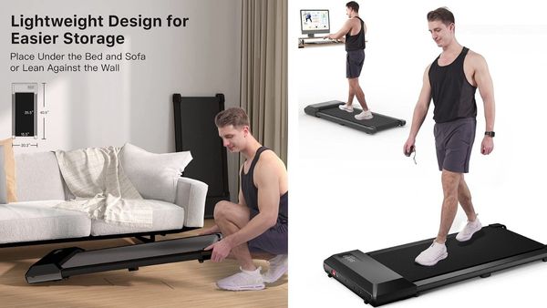 Get This Compact Treadmill To Get Into The Best Shape Of Your Life!