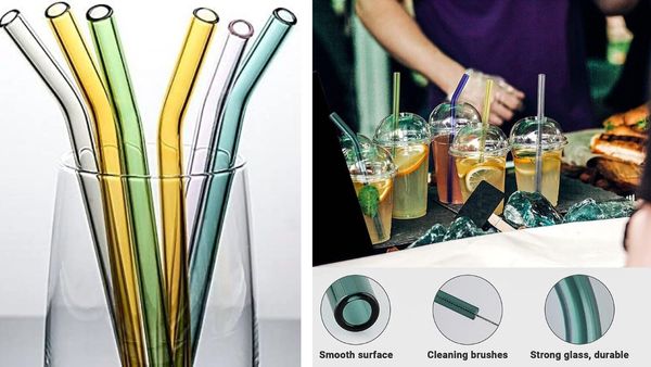 Eliminate Plastic Waste And Minimize Your Ecological Footprint By Using Glass Straws