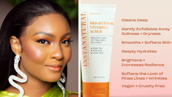 Reveal your glow with Vitamin C Scrub, exfoliating and brightening your skin effortlessly!