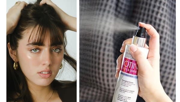 Spray, massage, and let your hair shine with strength.