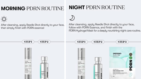 Effortless care with PDRN Serum—apply and glow.