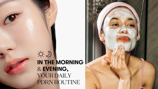 Massage PDRN Serum onto your skin for lasting benefits.