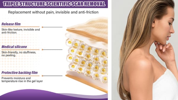 Hydrate and soften scar tissue with silicone scar tape.